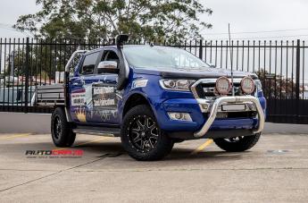 FORD RANGER MAVERICK GLOSS BLACK MILLED ACCENTS